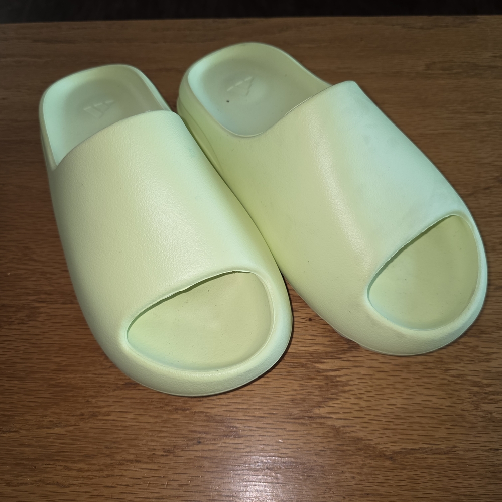 Yeezy Sandals in Light Yellow